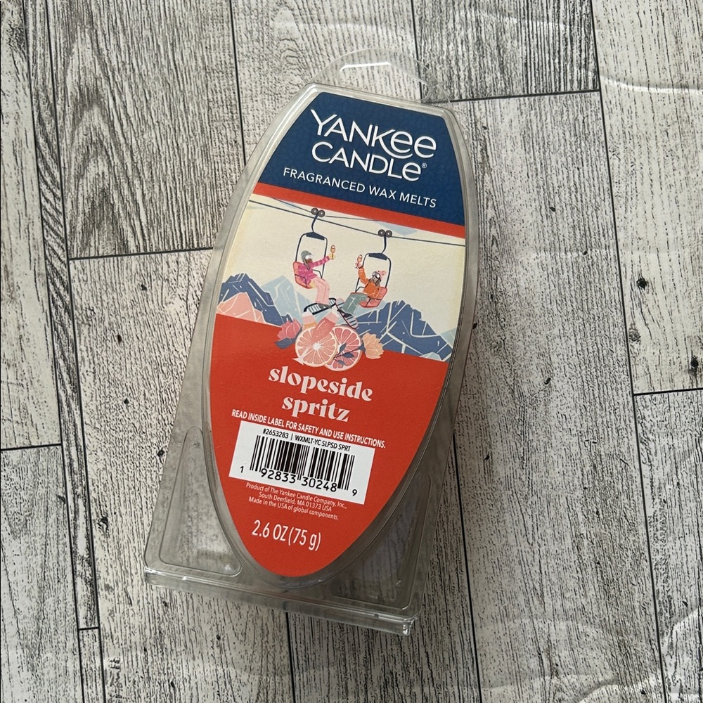 Yankee Candle wax melts Slopeside Spritz